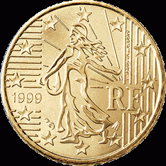 10 Cent UNC Frankrijk